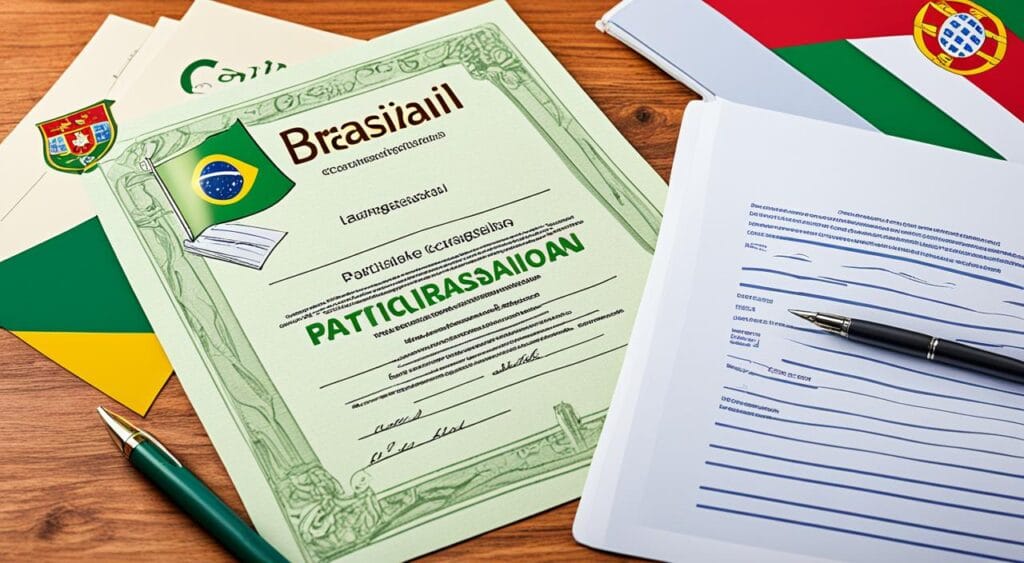 Certificado de Português para Naturalização