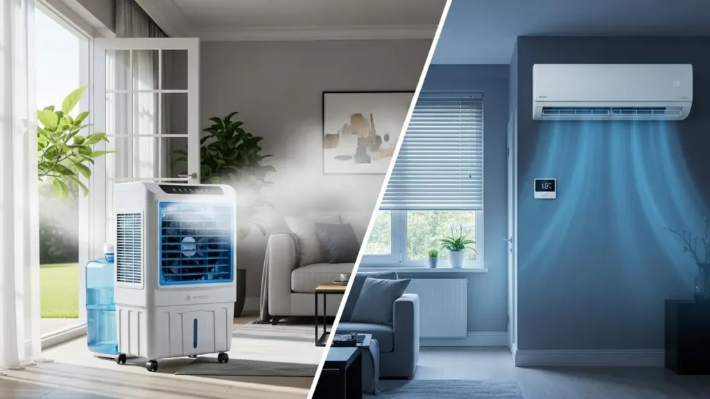 Quais as vantagens de um climatizador em relação a um ar-condicionado? Quais as vantagens de um climatizador em relação a um ar-condicionado