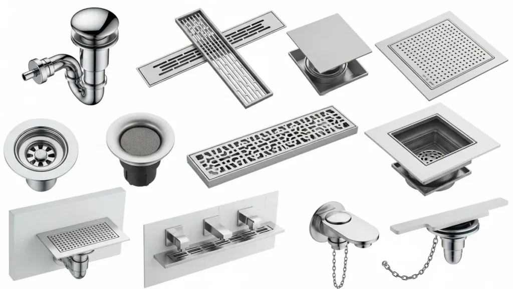 Tipos de ralo para banheiro: como escolher o melhor Tipos de ralo para banheiro