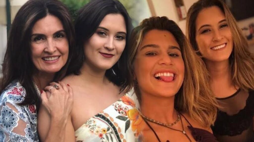 Filha de Fatima Bernardes namora a filha de Flavia Alessandra