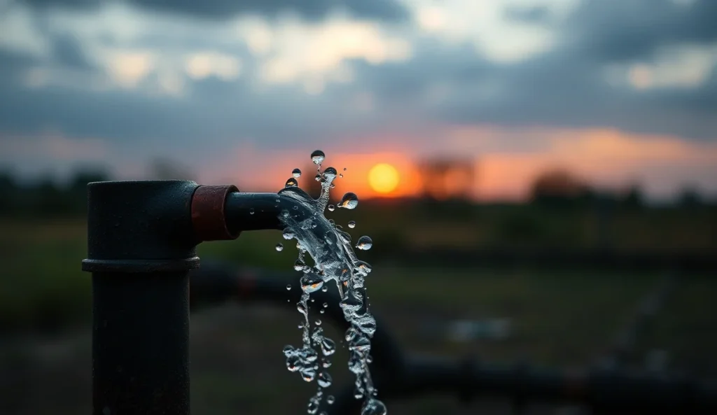 Água de poço com ferrugem faz mal: entenda os riscos para a saúde