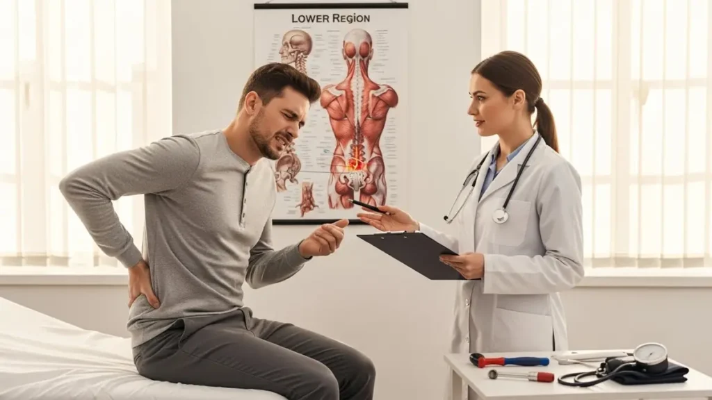 Dor na lombar qual médico procurar