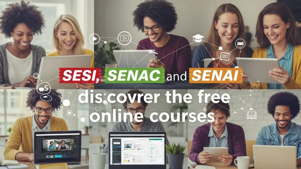SESI, SENAC e SENAI: conheça os cursos online gratuitos SESI, SENAC e SENAI