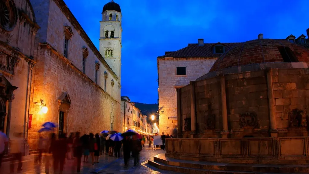 O que Fazer em Dubrovnik com Chuva