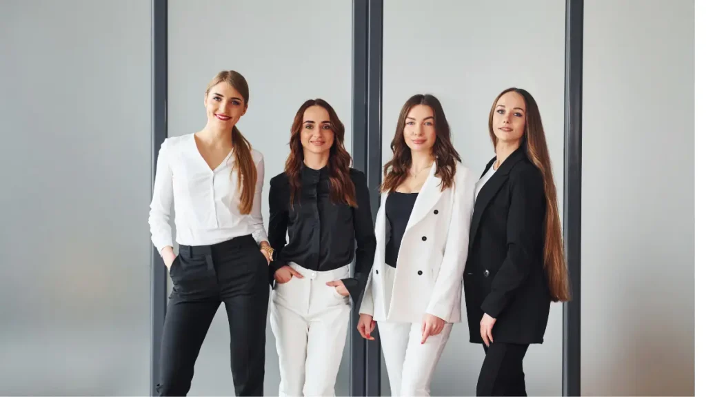Liberando o poder das roupas sociais femininas