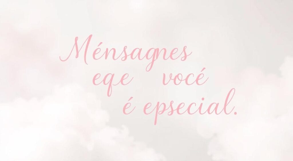 mensagens você é especial