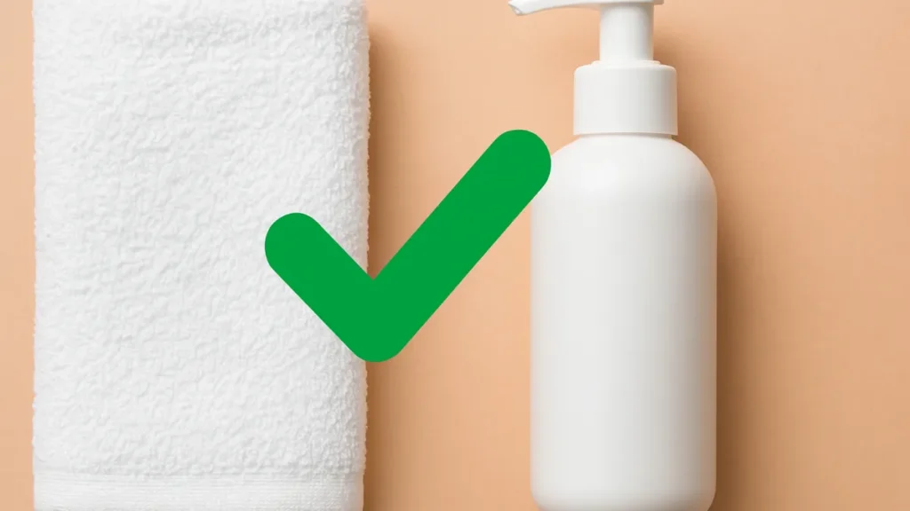 Como comprar toalha de rosto que não mancha com produtos de pele