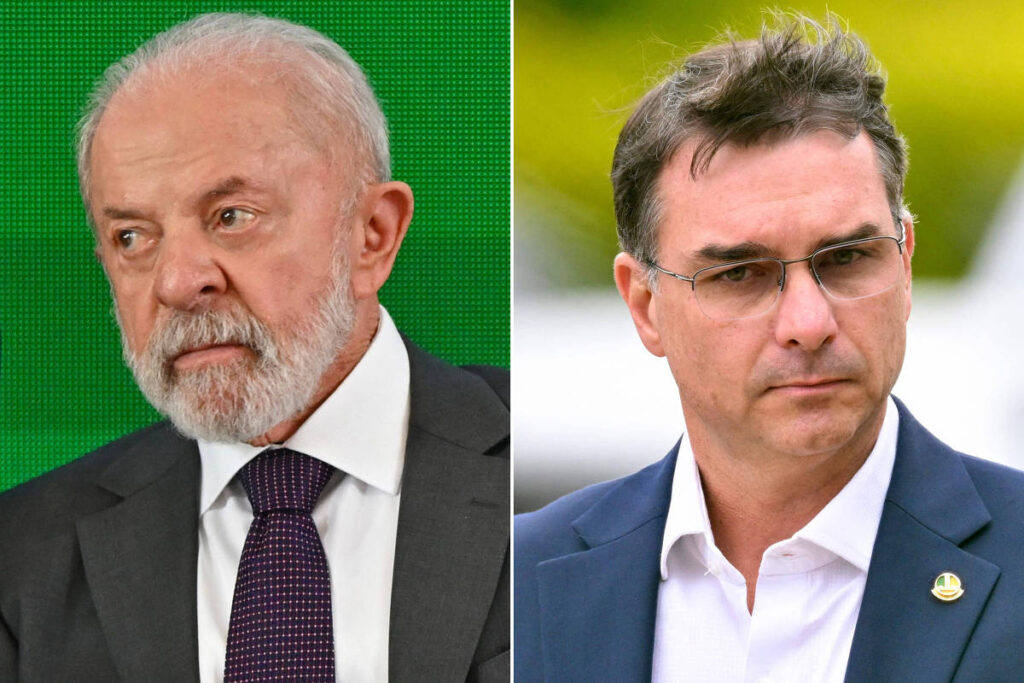 Lula e Flávio Bolsonaro travam guerra por palanques