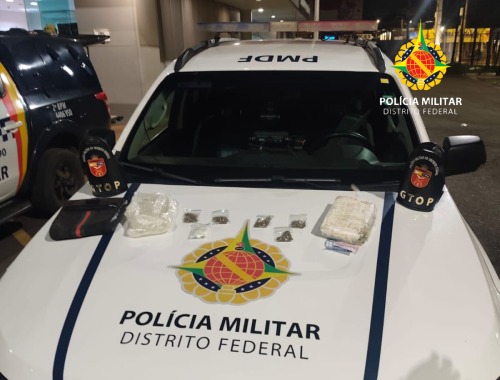 Preso por roubo a motorista e tráfico em Ceilândia Preso por roubo a motorista e tráfico em Ceilândia