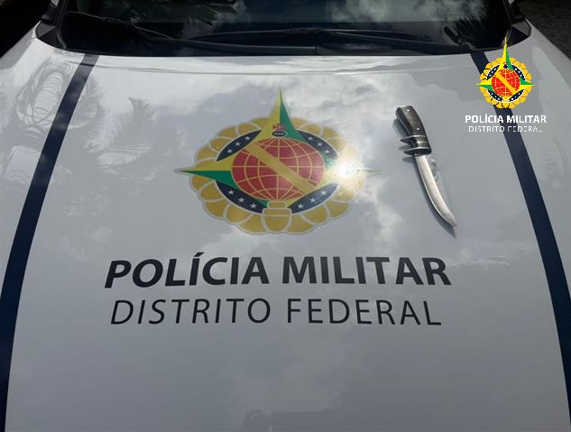Suspeito preso por homicídio com faca na BR-020 em Sobradinho Suspeito preso por homicídio com faca na BR-020 em Sobradinho