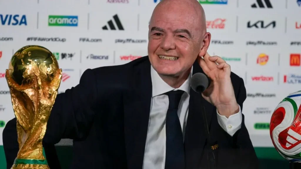 Copa 2026: Infantino celebra 1 milhão de torcedores em 5 dias