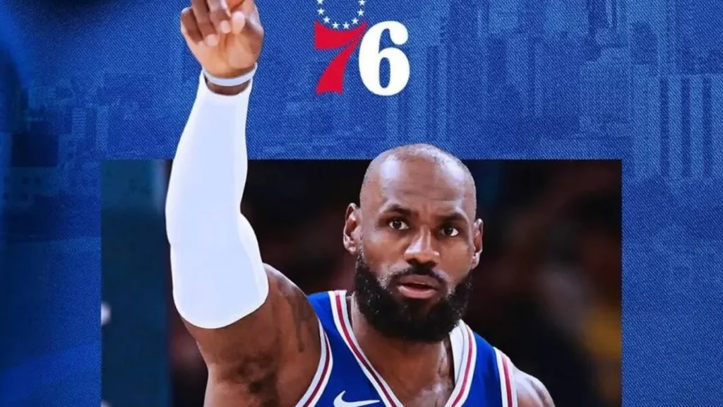 LeBron James como armador: 76ers sonha com o título da NBA LeBron James como armador: 76ers sonha com o título da NBA