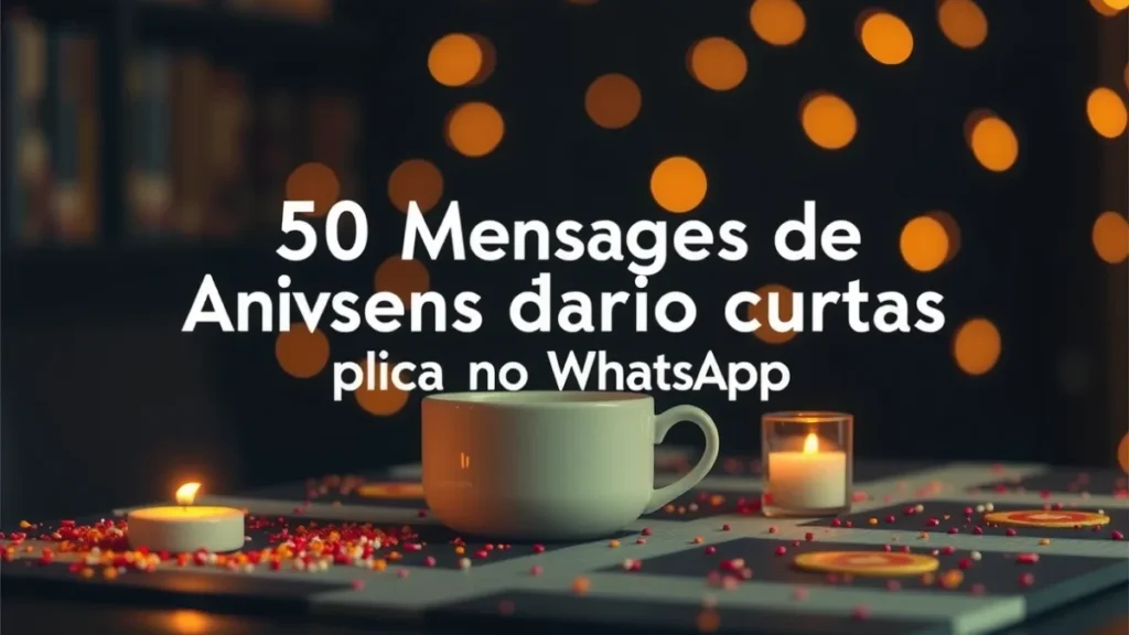 50 Mensagens de Aniversário Curtas para Enviar no WhatsApp